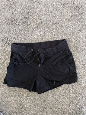 A.N.A. Women's Black Drawstring Casual Shorts Size 2